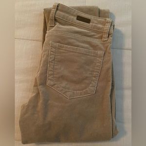Kut from the Kloth tan skinny cords size 2
